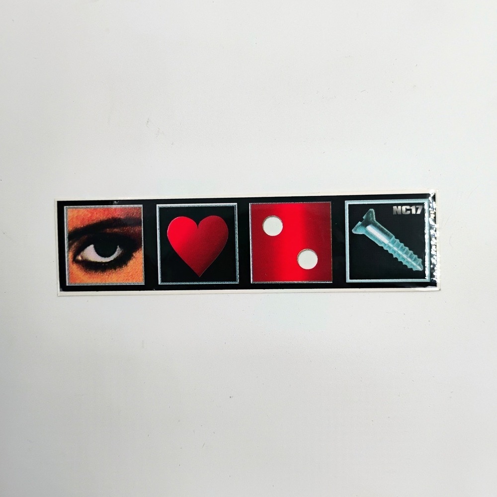 NC17 Clothing Sticker Vintage 1990's Skateboards Surf Skate Streetwear Y2K